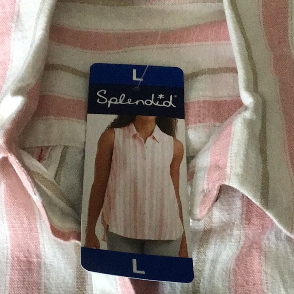 Splendid sleeveless blouse. NWT - Picture 4 of 4